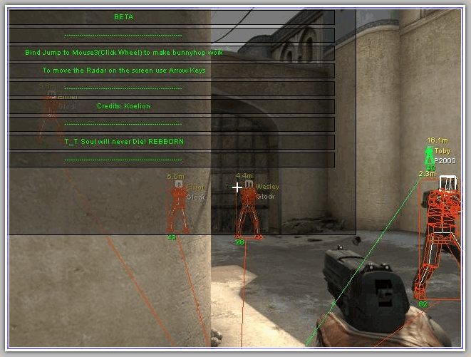 CSGO Bind For Sv_cheats (Walls, Norecoil, God)